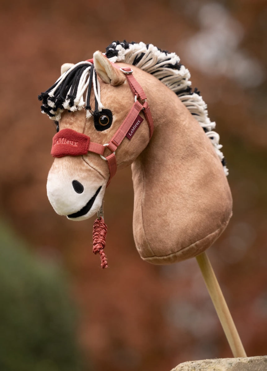 LeMieux Hobby Horse Vogue Headcollar & Leadrope - Spiced Earth