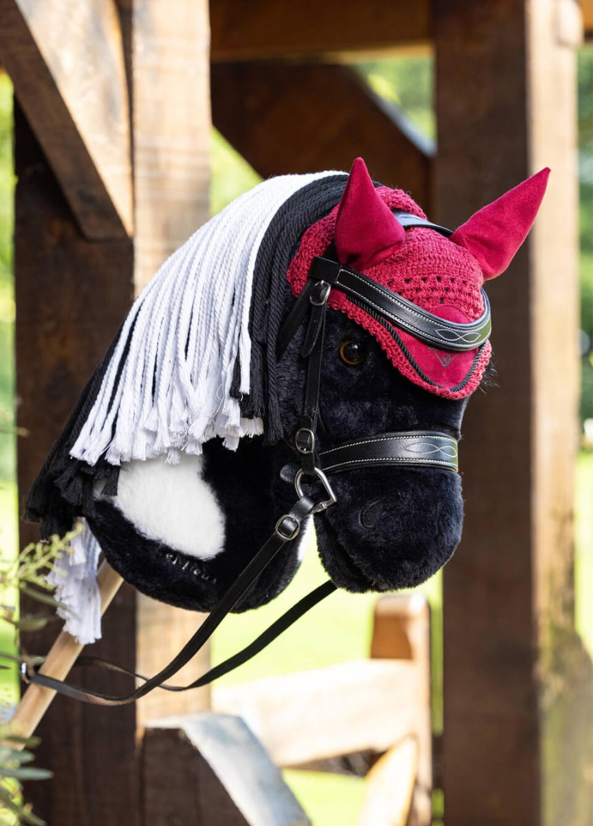 LeMieux Hobby Horse Fly Hood - Ember