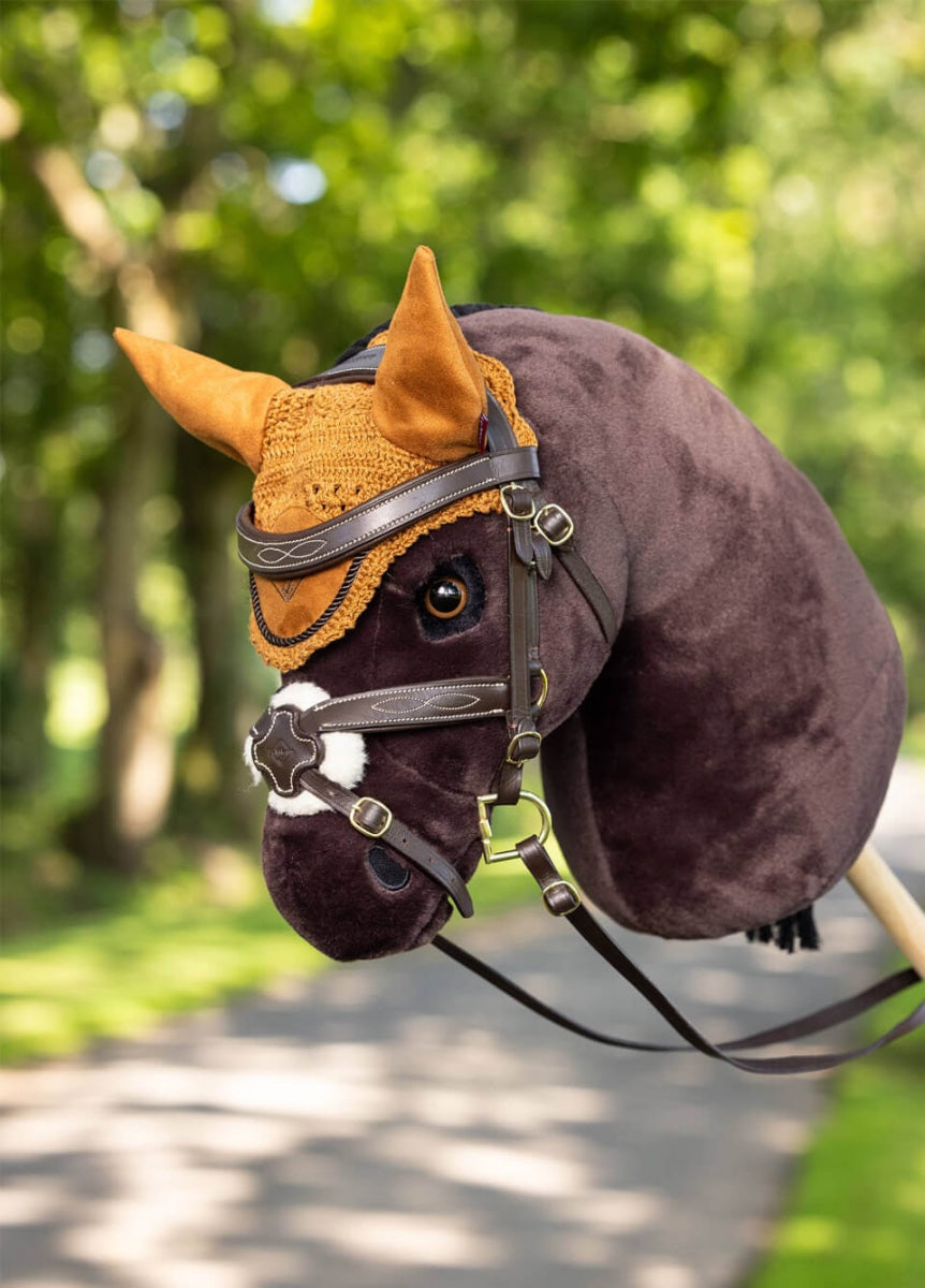 LeMieux Hobby Horse Fly Hood - Ginger