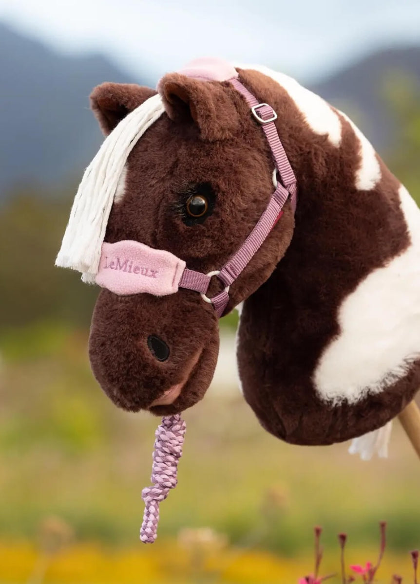 LeMieux Hobby Horse Vogue Headcollar & Leadrope - Mallow