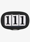 LeMieux Flexible Saddle Pad Number Holder - Black