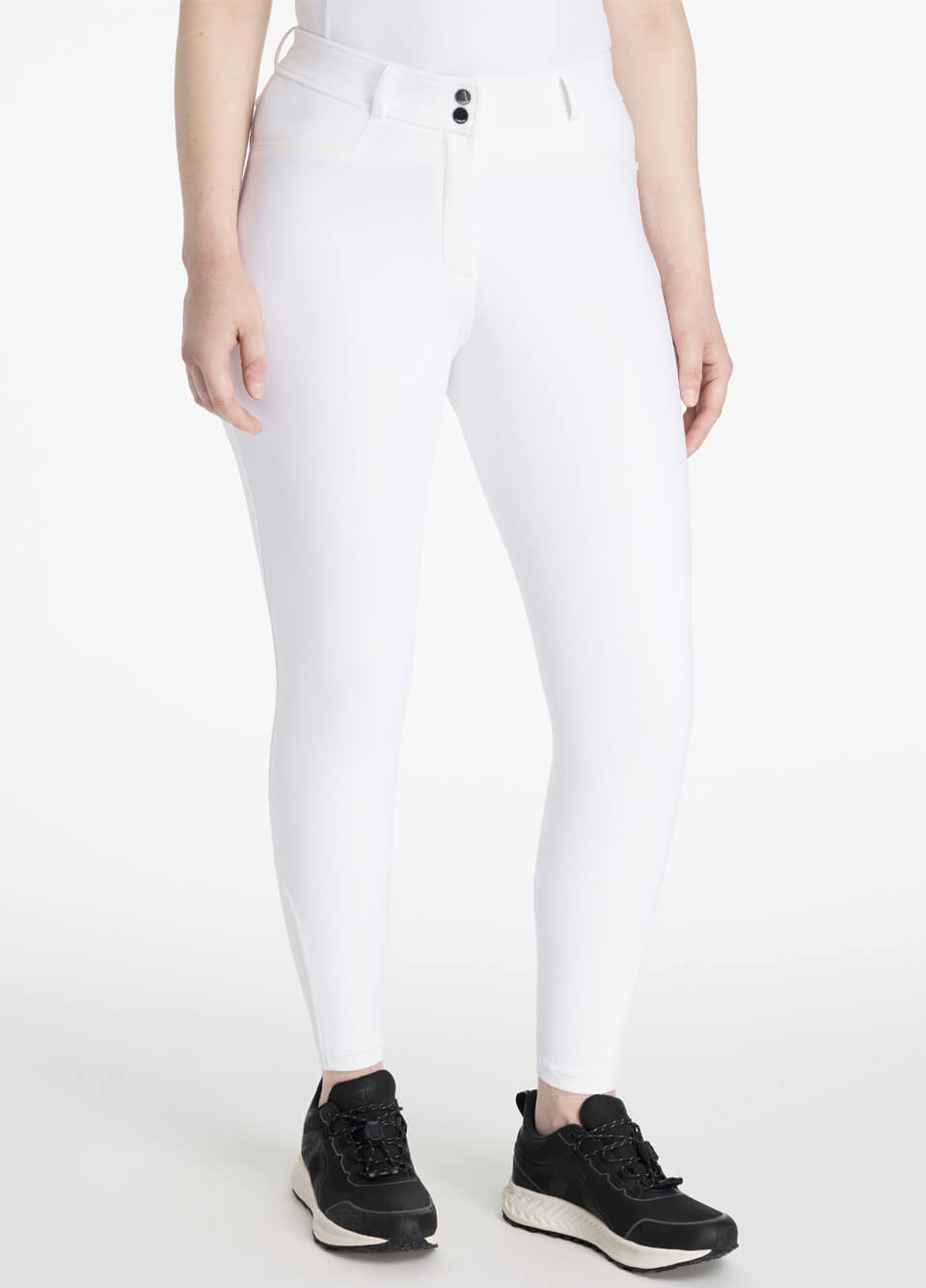 LeMieux Isabelle Full Seat Breeches - White