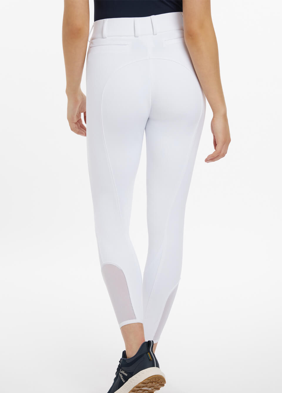LeMieux Imogen Knee Grip Breeches - White