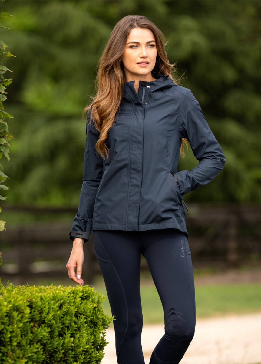 LeMieux Isla Short Waterproof Jacket - Navy