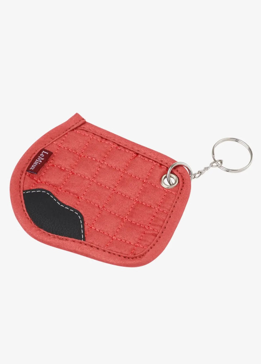 LeMieux Saddle Pad Keyring - Cranberry