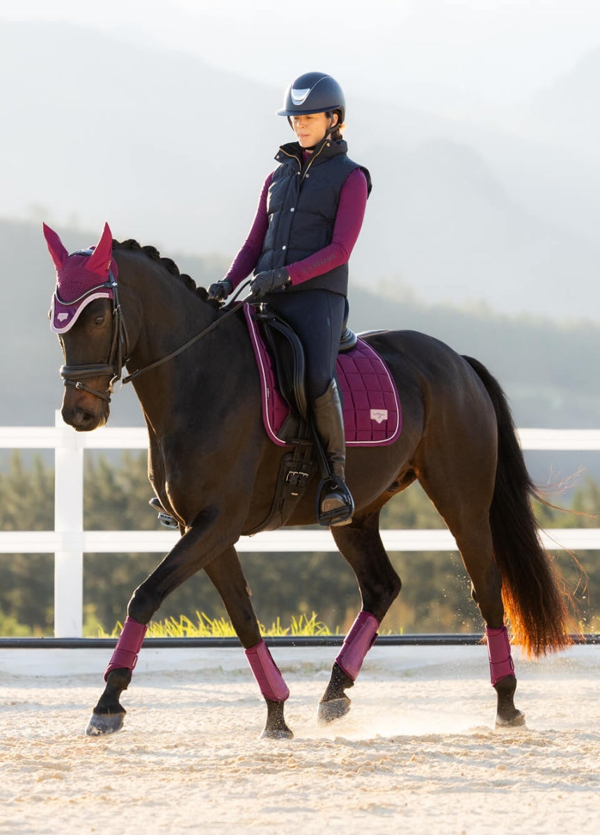 LeMieux Loire Dressage Square - Blackberry