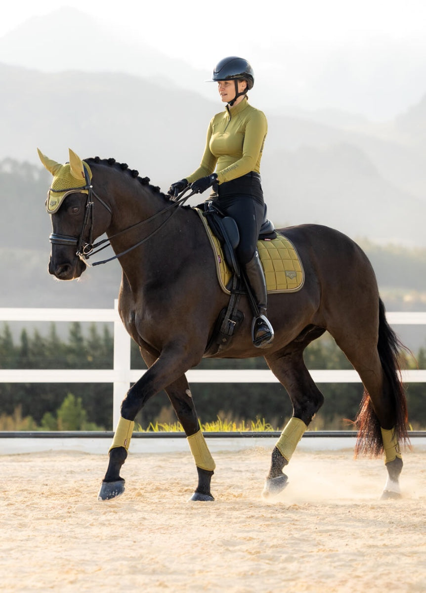 LeMieux Loire Dressage Square - Gooseberry