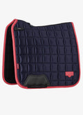 LeMieux Loire Dressage Square - Navy/Cranberry