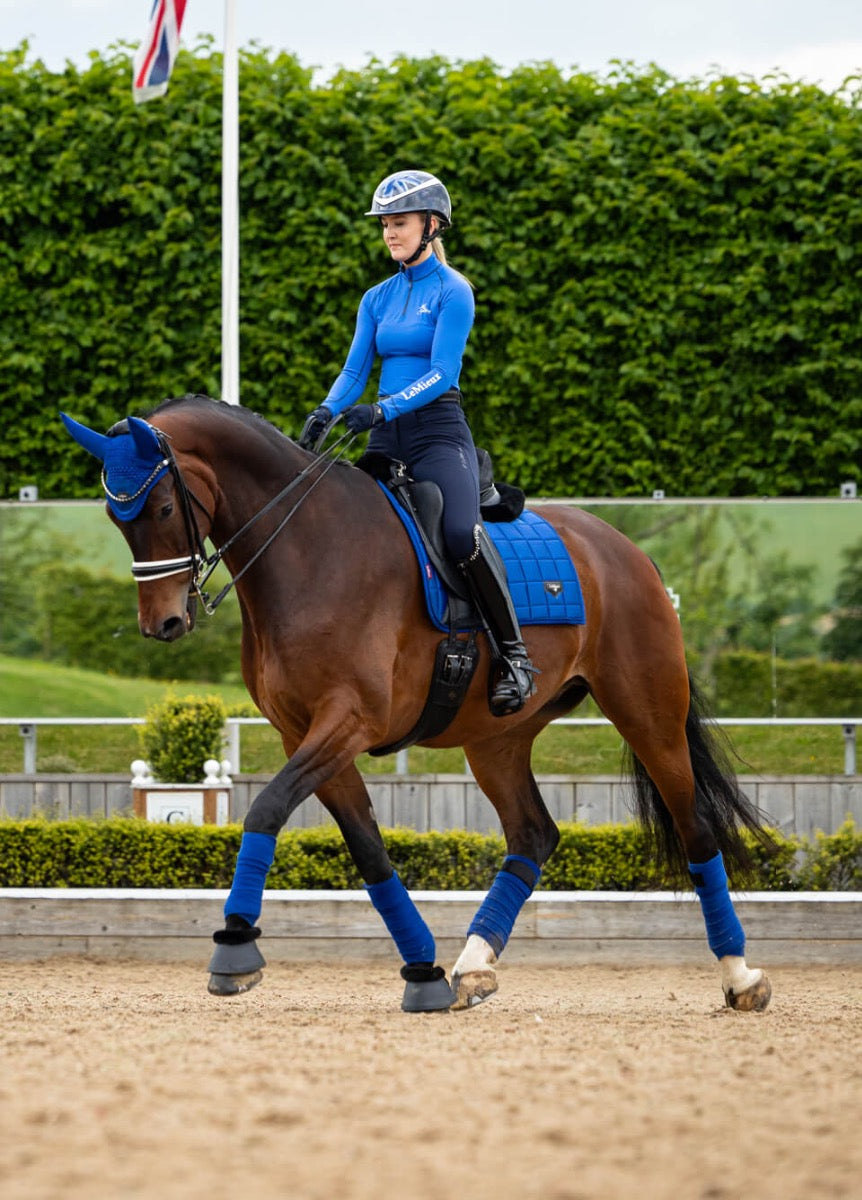 LeMieux Loire Dressage Square - Benetton Blue