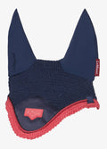 LeMieux Loire Fly Hood - Navy/Cranberry
