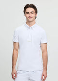 LeMieux Mens Short Sleeve Competition Shirt - White