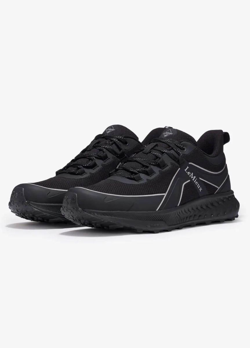 LeMieux Mens Trax Viva Waterproof Trainer - Black