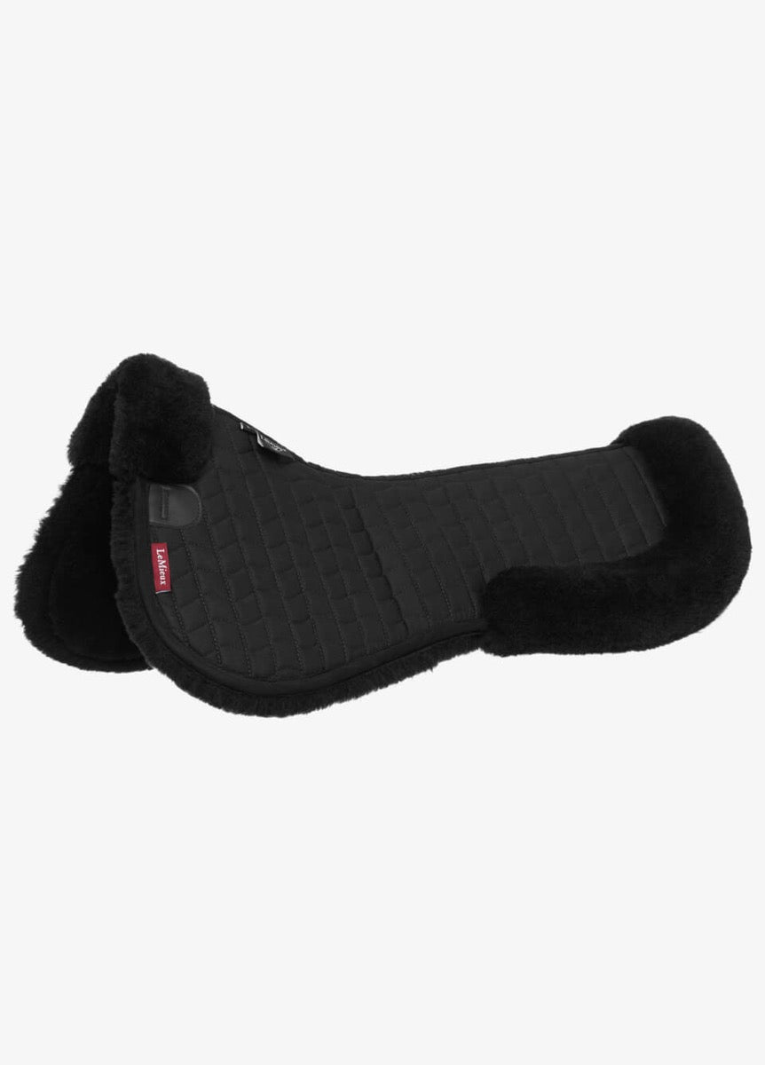 LeMieux Merino+ Half Pad - Black/Black