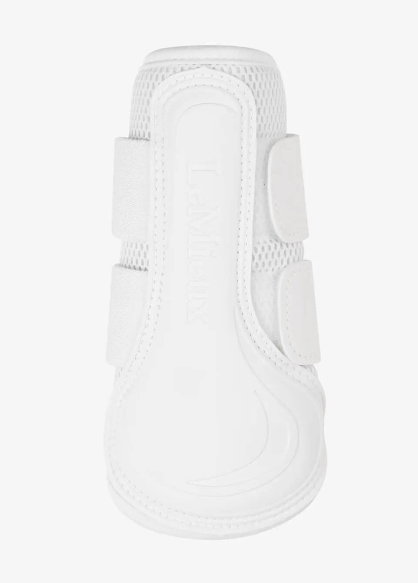 LeMieux Mesh Brushing Boots - White
