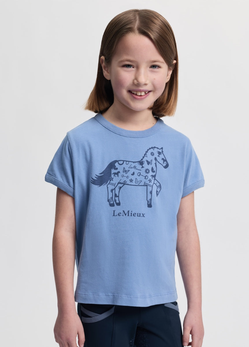 LeMieux Mini Alex T-Shirt - Powder Blue
