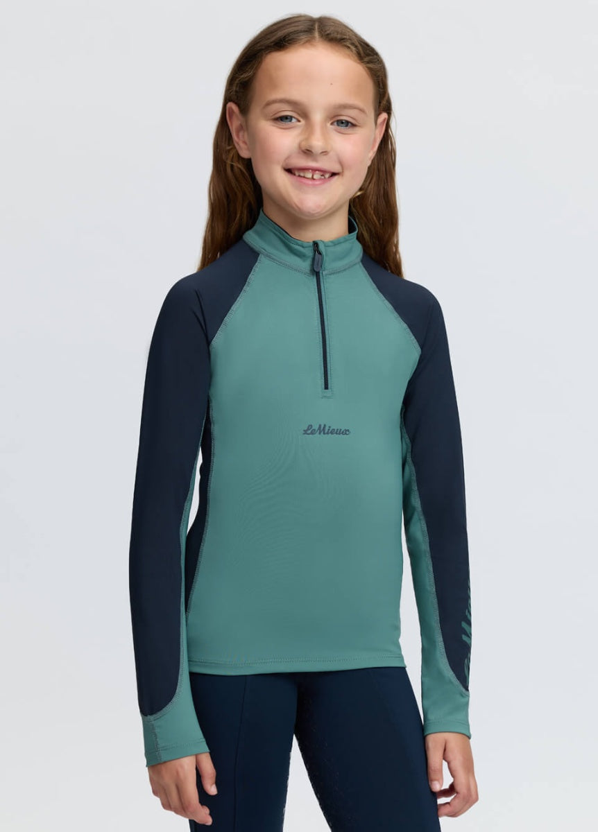 LeMieux Mini Base Layer - Navy/Aloe