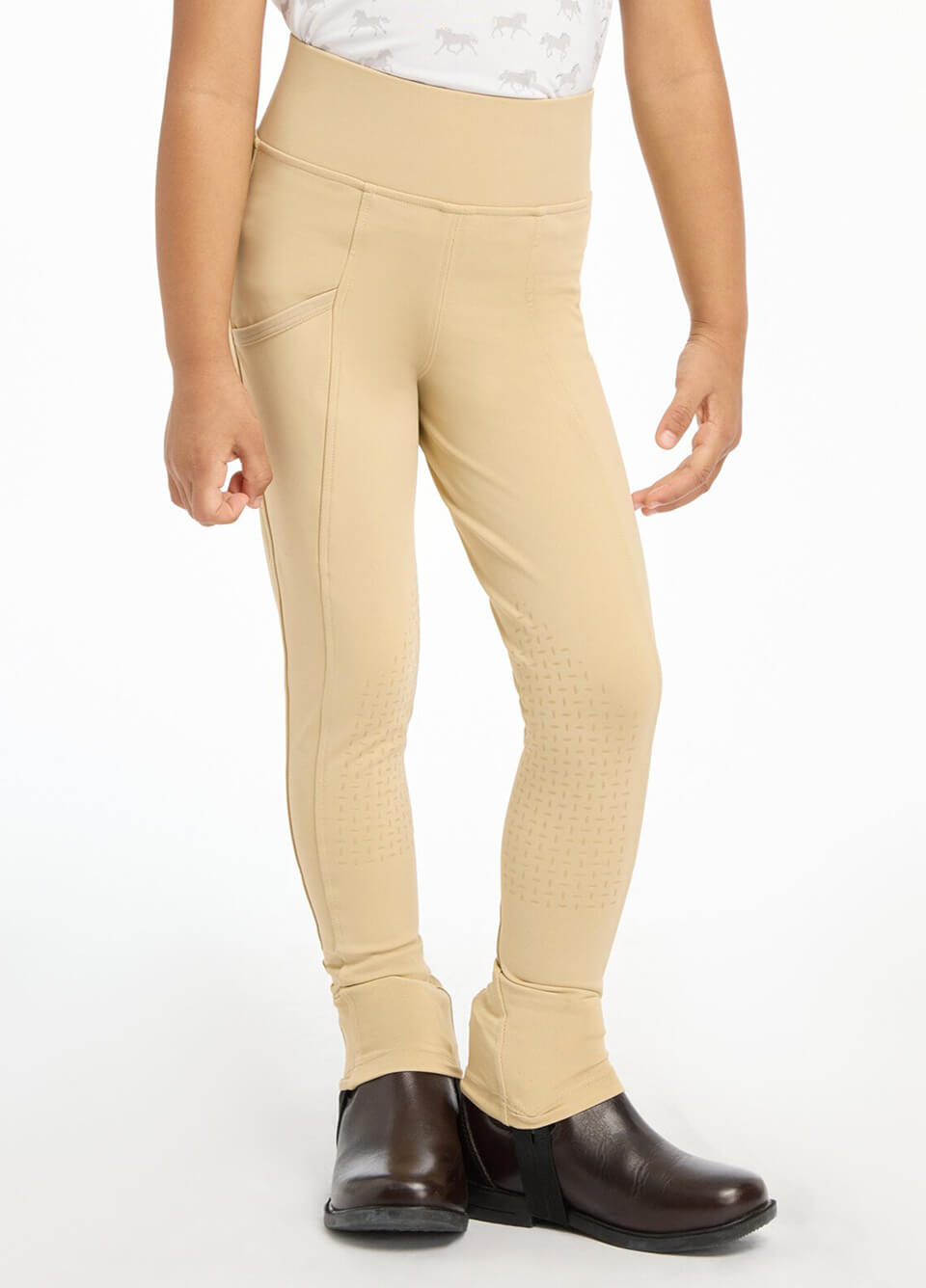 LeMieux Mini Pull On Breeches - Beige