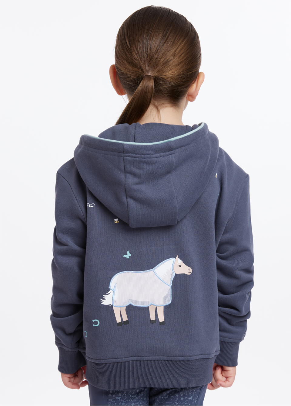 LeMieux Mini Charlie Zip Through Hoodie - Dusk