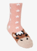 LeMieux Mini Fluffy Character Socks - Oskar