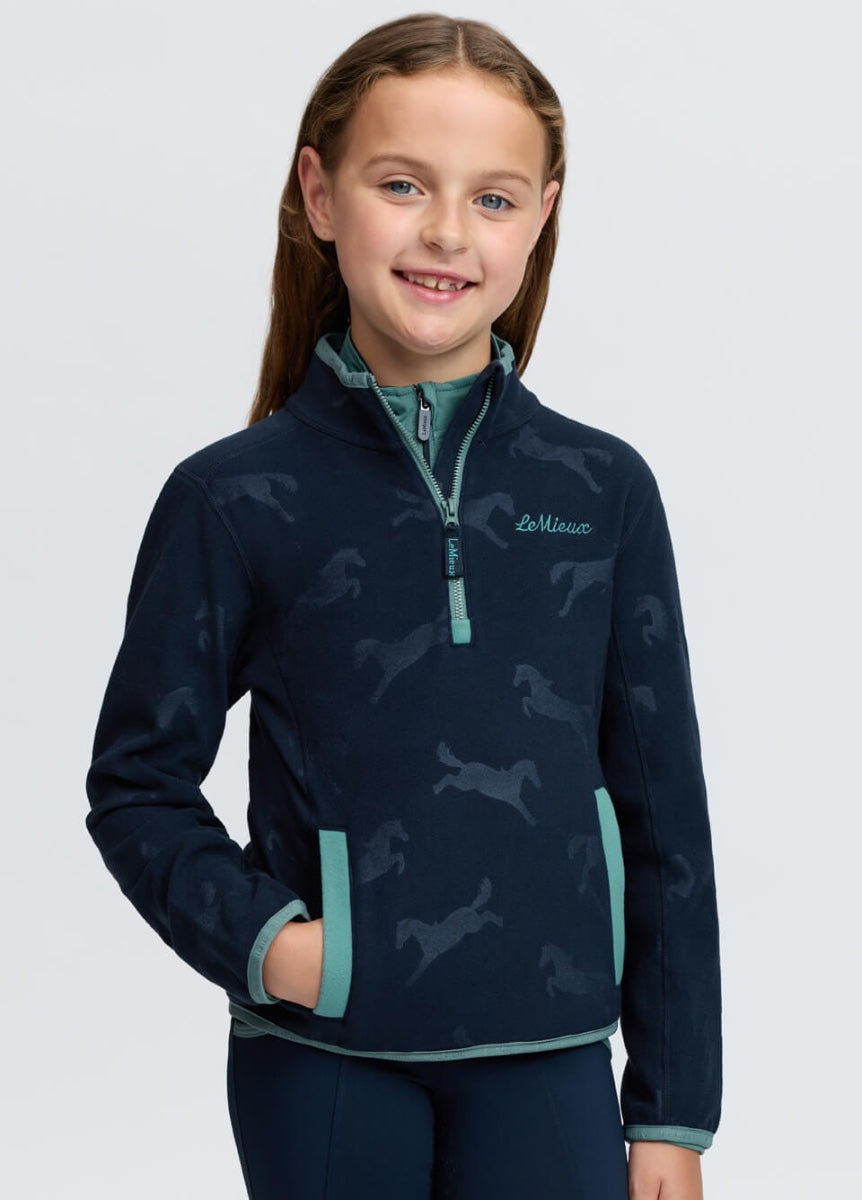 LeMieux Mini Maggie Horse Fleece - Navy