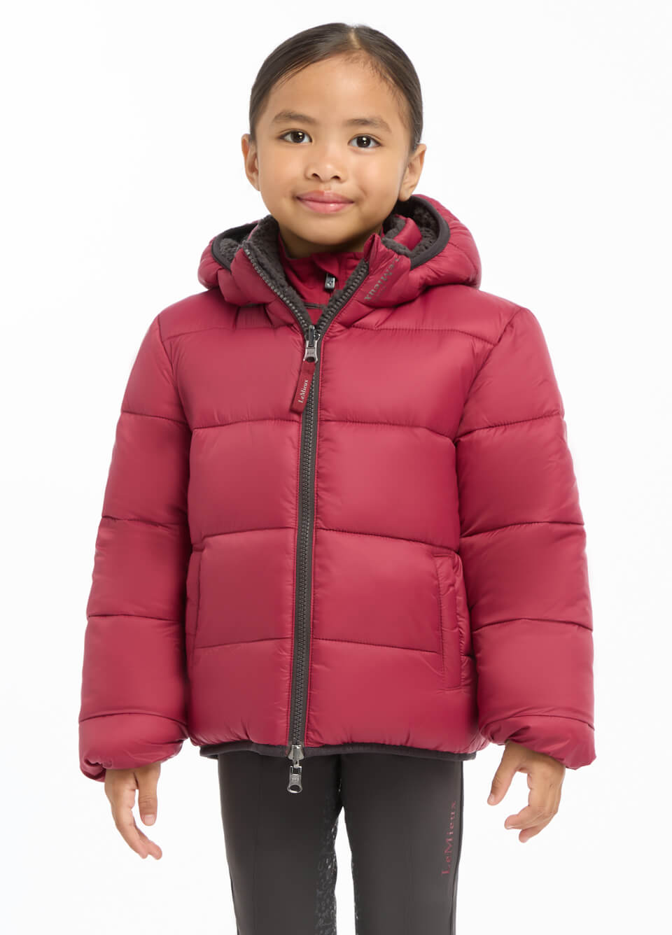 LeMieux Mini Megan Reversible Puffer Jacket - Ember