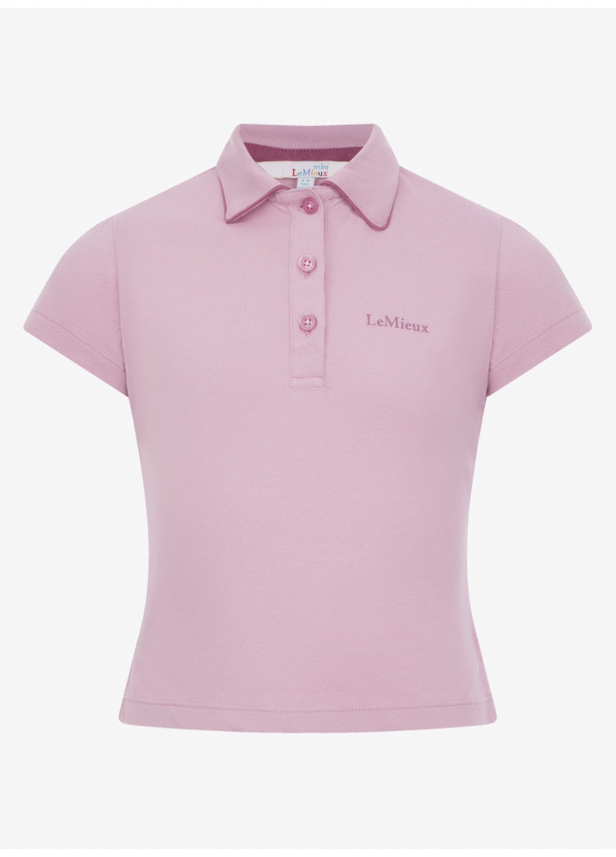 LeMieux Mini Polo Shirt - Fondant