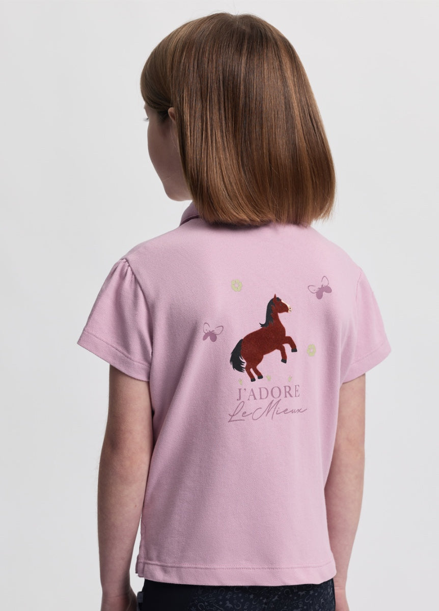 LeMieux Mini Polo Shirt - Fondant