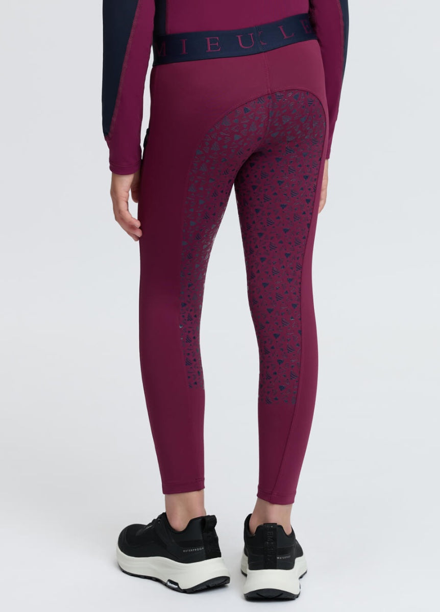LeMieux Mini Pull On Breeches - Blackberry