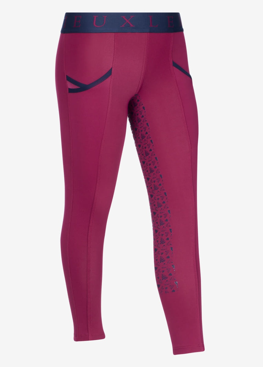 LeMieux Mini Pull On Breeches - Blackberry