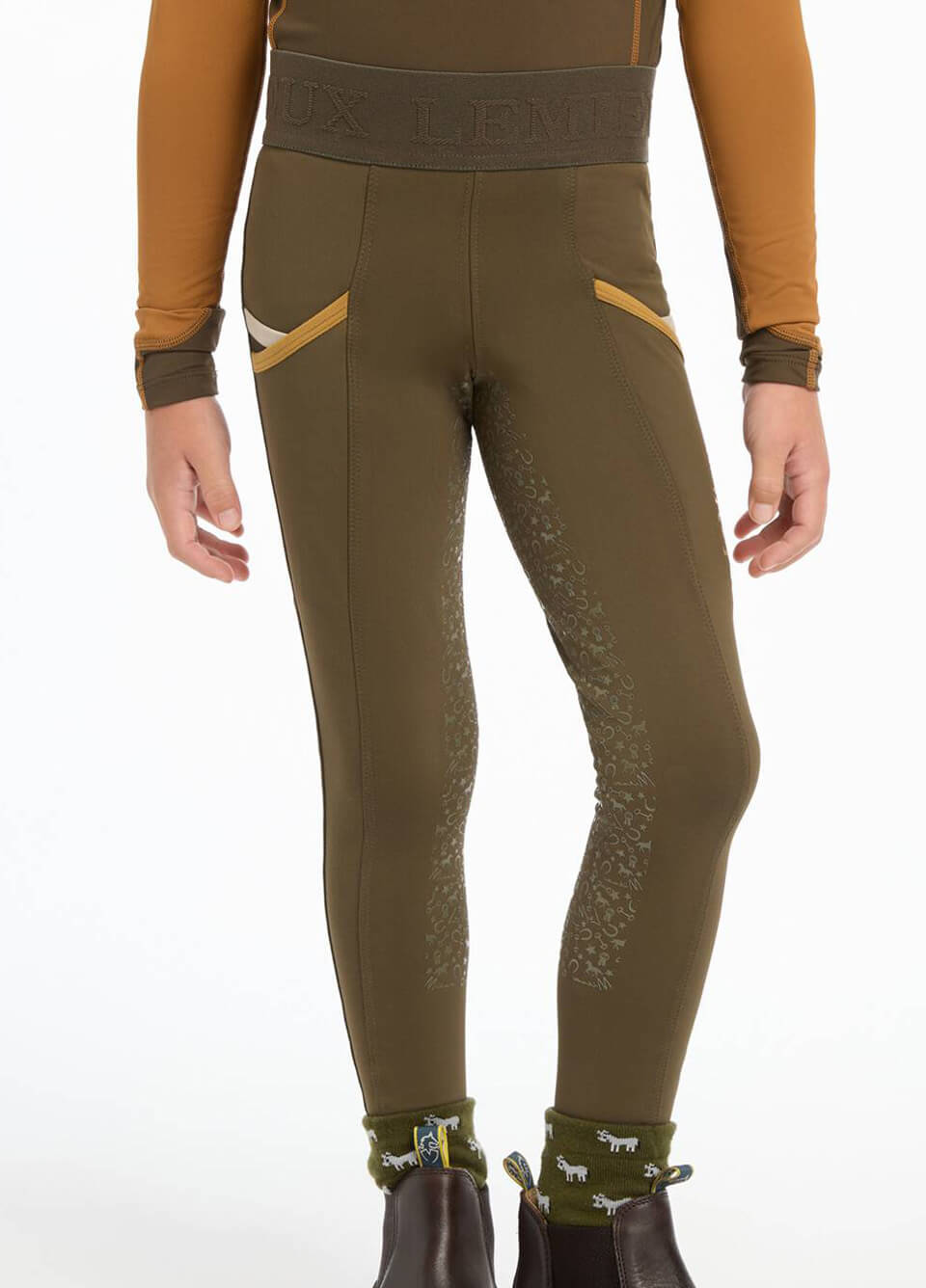 LeMieux Mini Pull On Breeches - Alpine