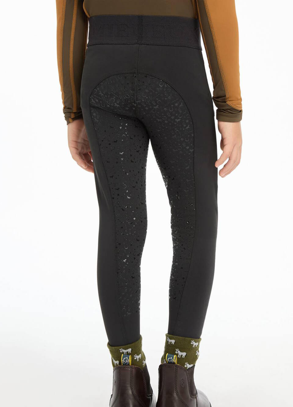 LeMieux Mini Pull On Breeches - Black