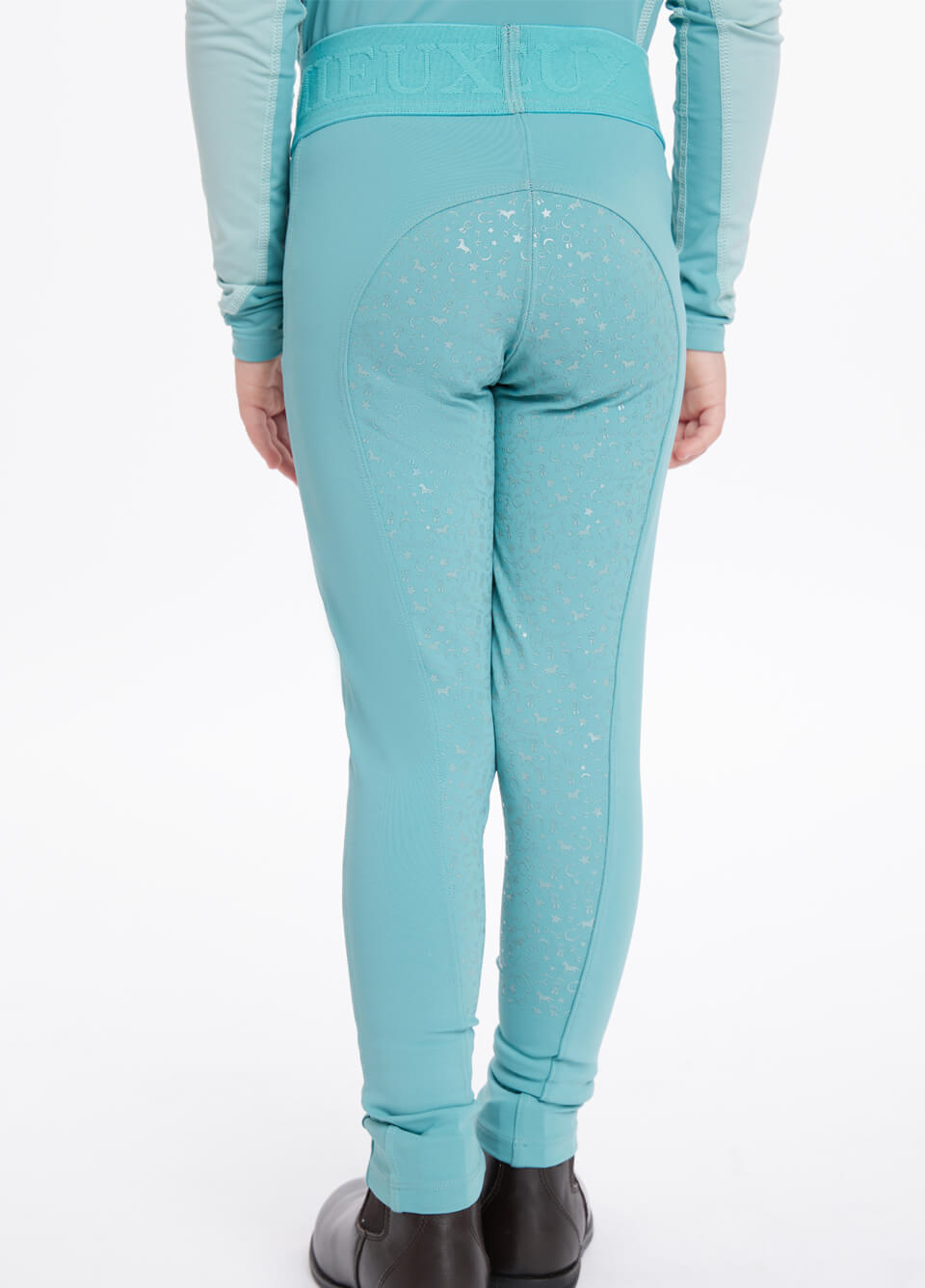 LeMieux Mini Pull On Breeches - Lagoon