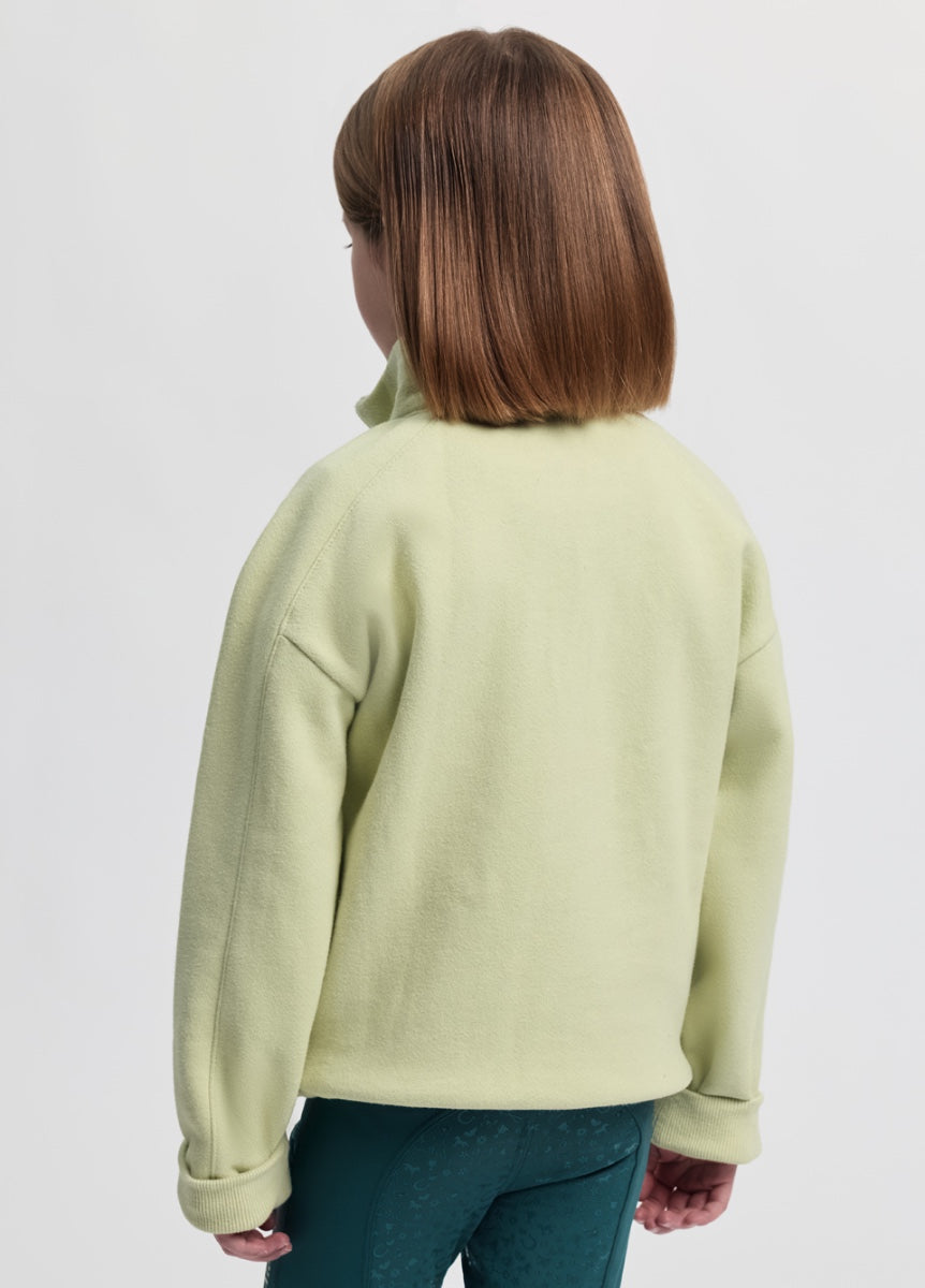 LeMieux Mini Quinn 1/4 Zip Sweat - Macaron