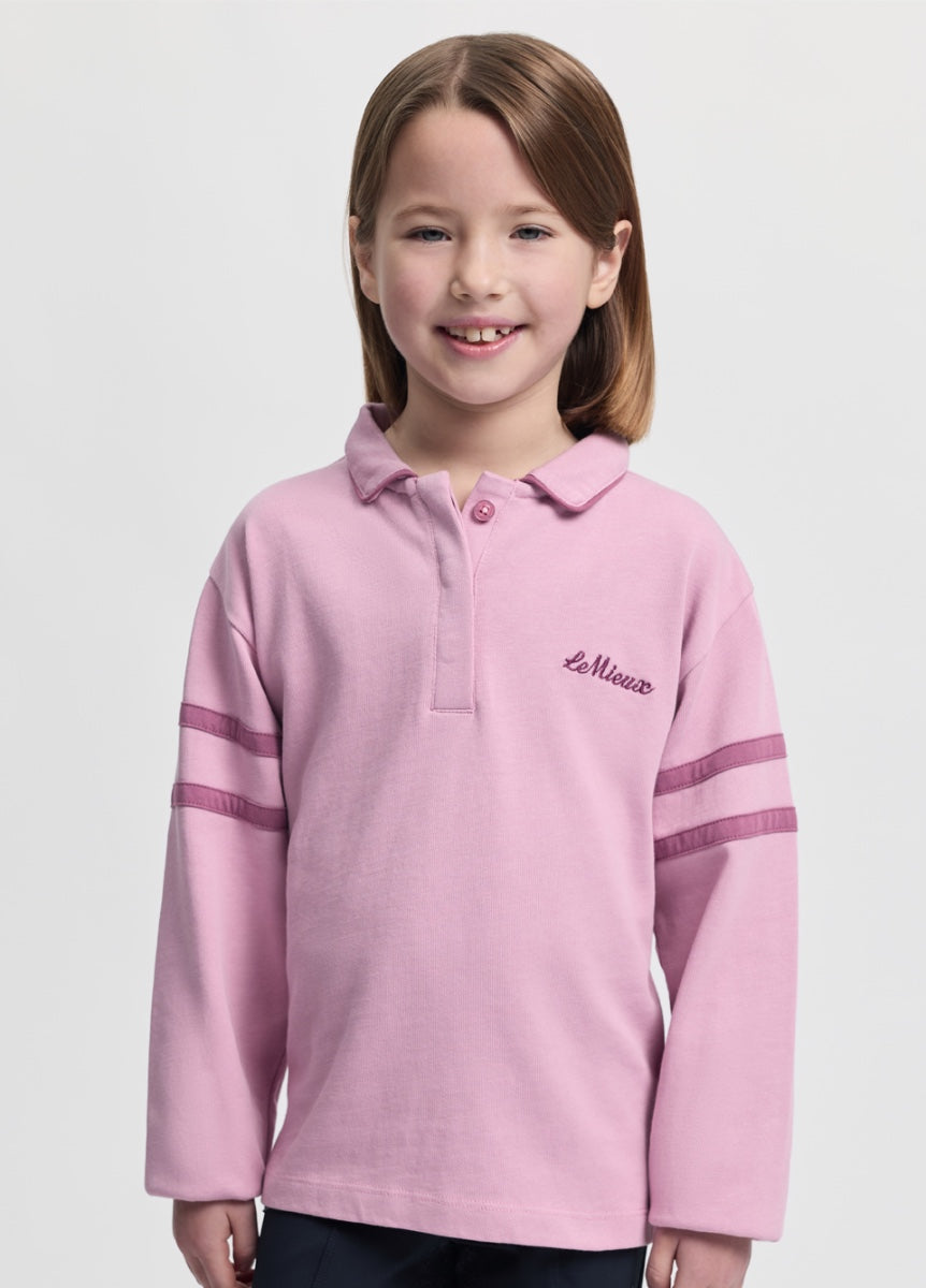 LeMieux Mini Robbie Rugby Shirt - Mallow