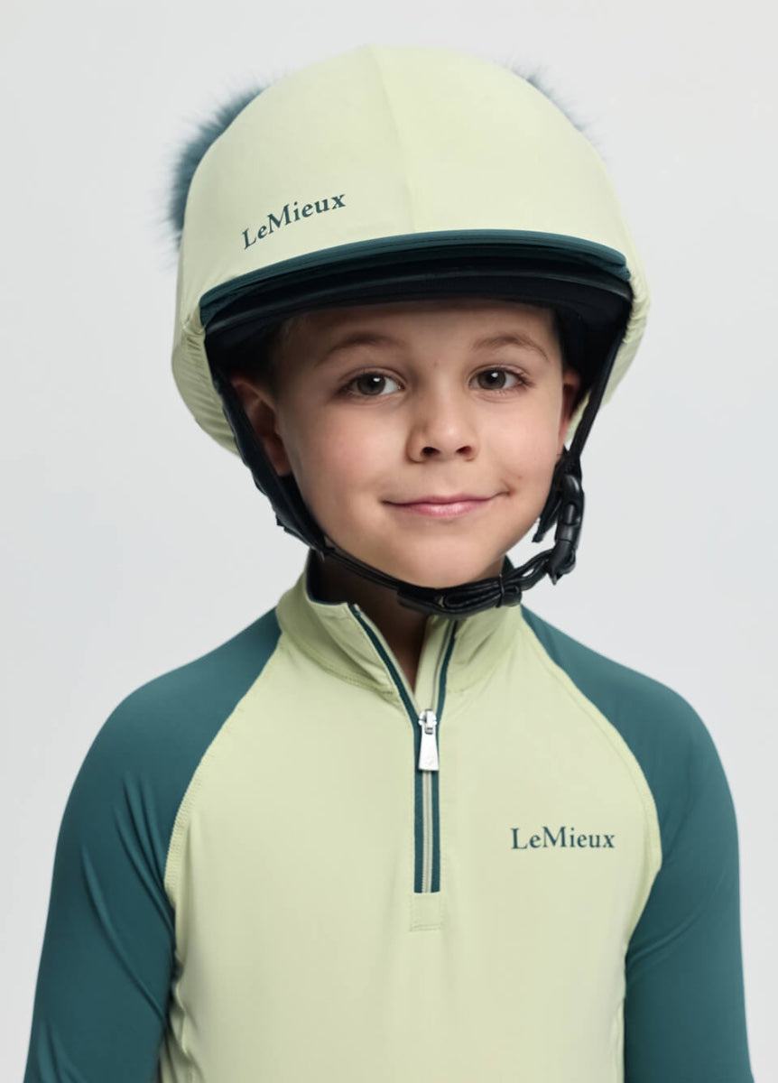 Lemieux Mini Double Pom Pom Hat Silk - Macaron