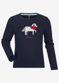 LeMieux Mini Jessie Long Sleeve Top - Navy