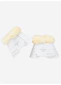 LeMieux Motionflex Over Reach Boot with Fleece - White/Natural