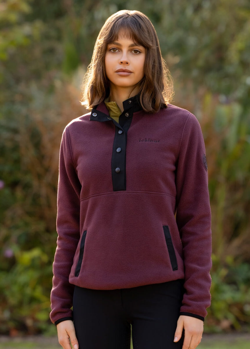 LeMieux Piper Popper Fleece - Bramble