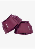LeMieux Rubber Bell Boots - Blackberry
