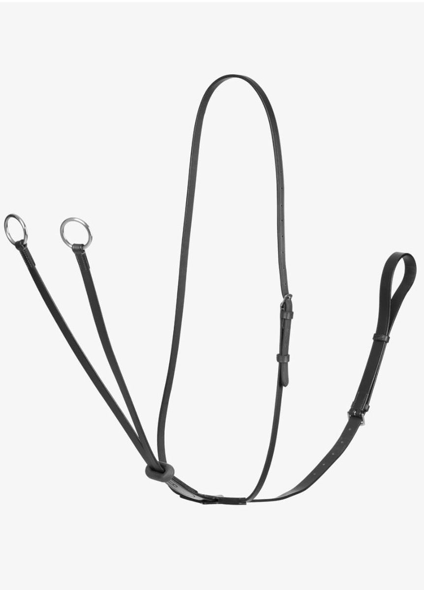 LeMieux Arika Running Martingale - Black/Silver
