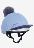 LeMieux Classique Pom Hat Silk - Powder Blue