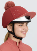 LeMieux Classique Pom Hat Silk - Russet