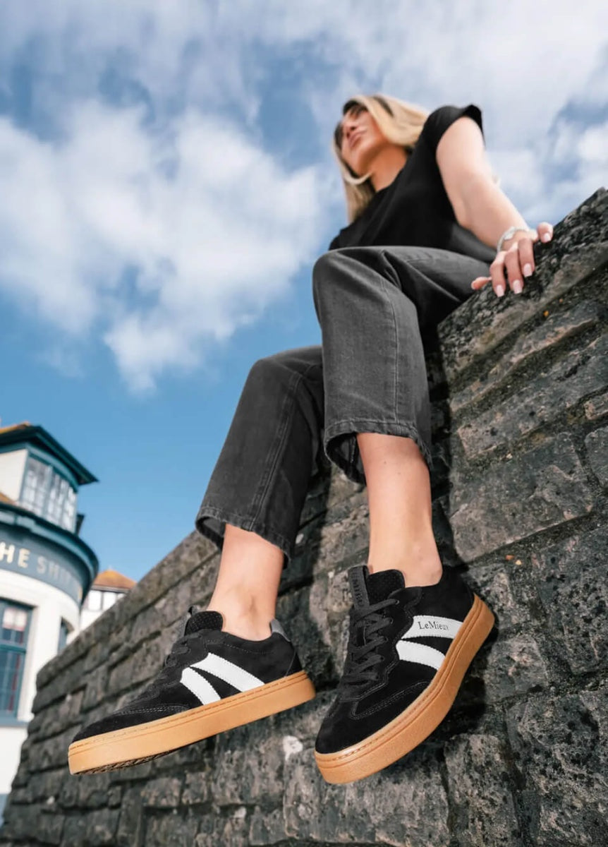 LeMieux Stockbridge Suede Trainers - Black