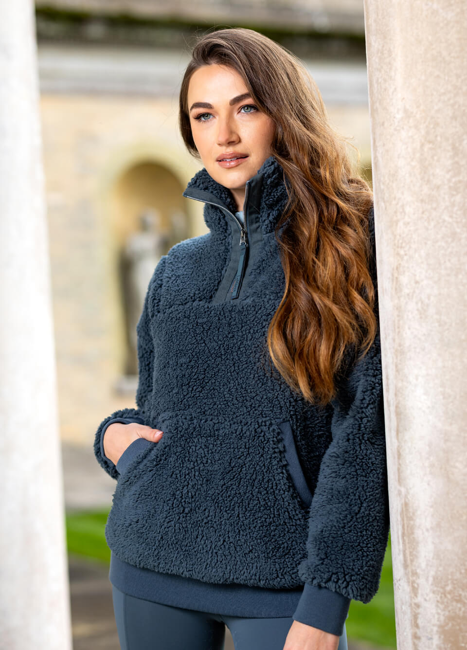 LeMieux Tara Teddy Fleece - Petrol
