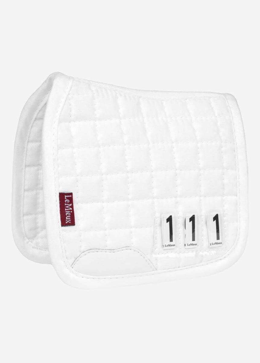 LeMieux Toy Pony Dressage Pad - White