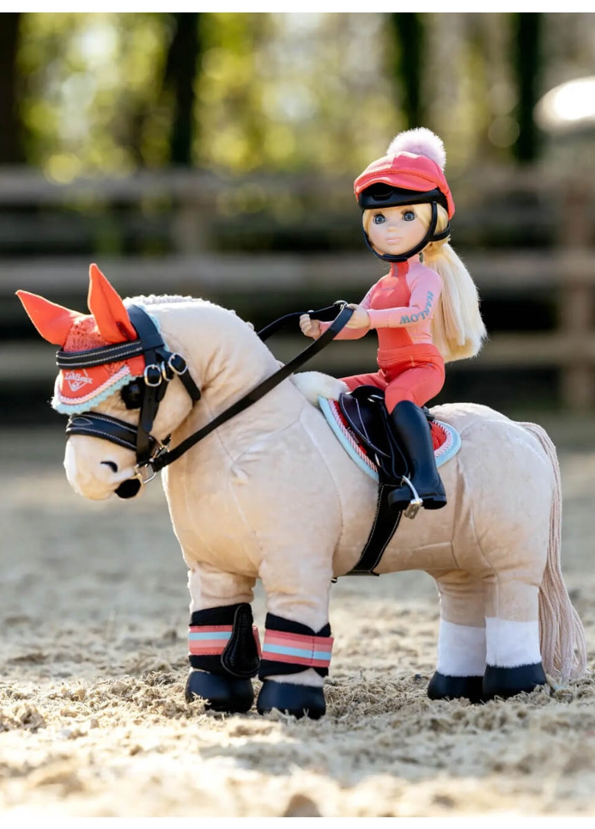 LeMieux Harlow Toy Pony Saddle Pad - Coral Crush