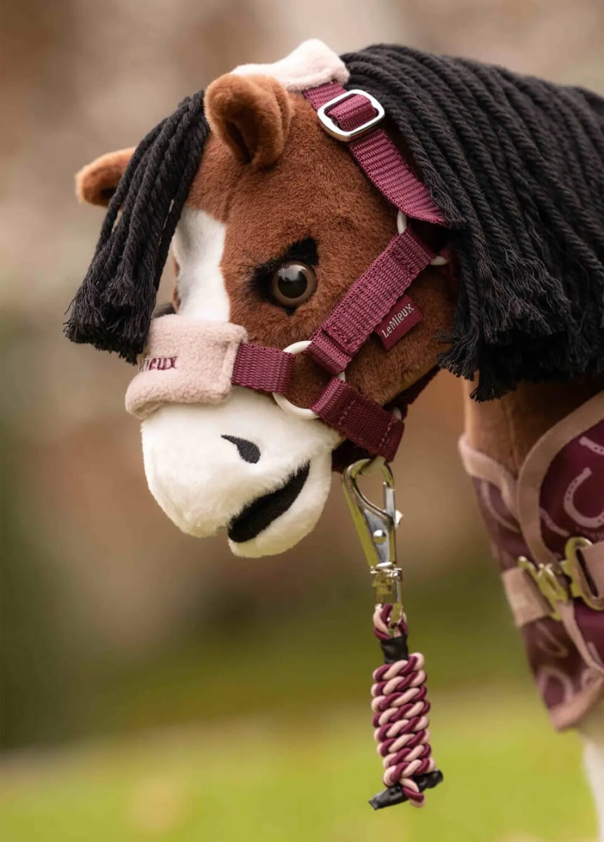 LeMieux Toy Pony Vogue Headcollar & Leadrope - Blackberry