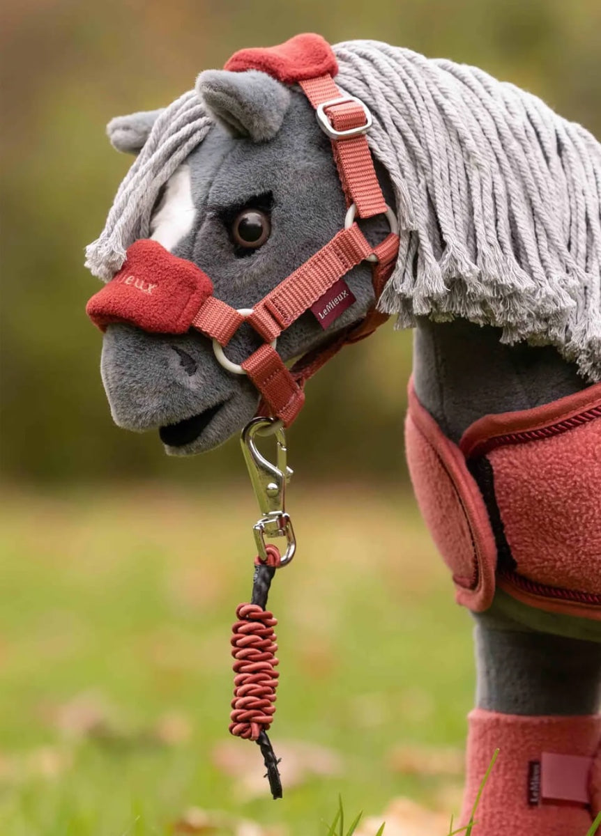 LeMieux Toy Pony Vogue Headcollar & Leadrope - Spiced Earth