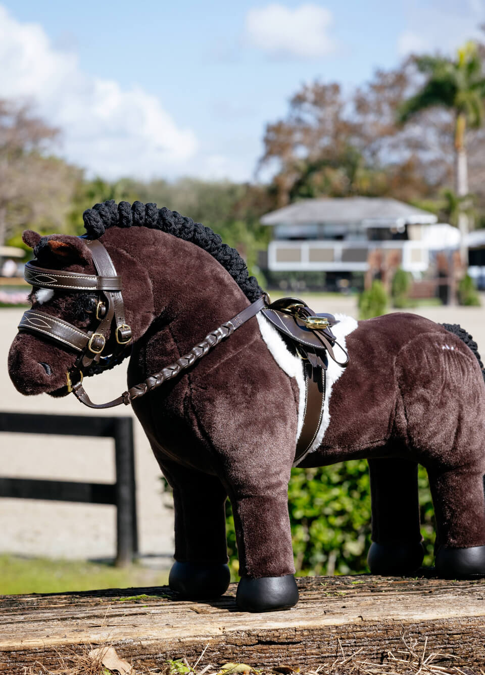 LeMieux Toy Pony Hunter Saddle Pad & Girth - Brown