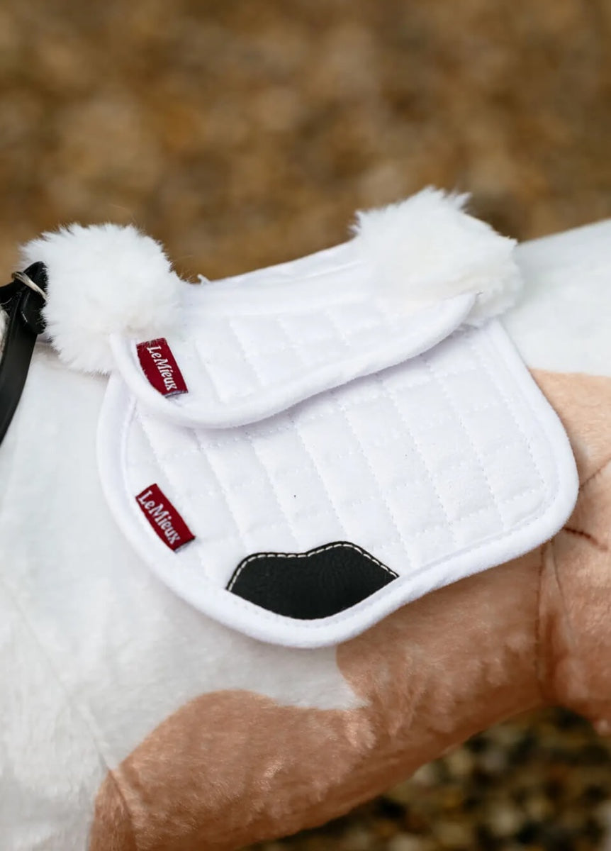 LeMieux Toy Pony Merino Half Pad - White